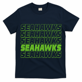 Retro Seahawks Football  T-Shirt