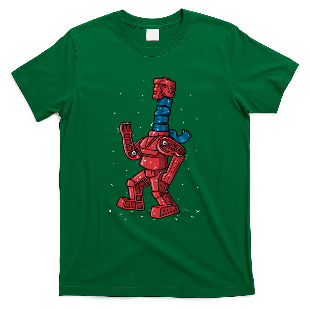 Robot Scarf! - Green