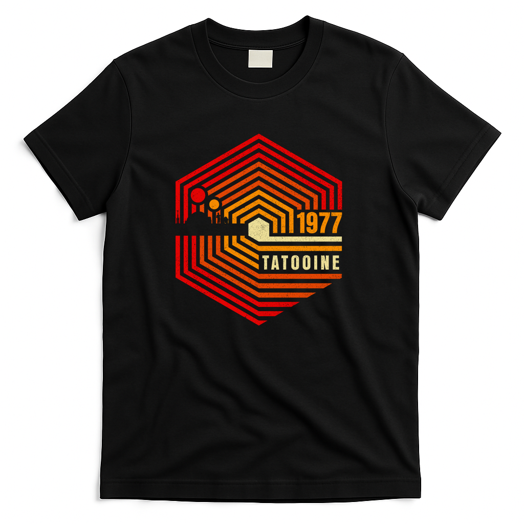 Retro Sand Planet - Black