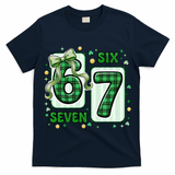 Retro St Patrick's Lucky 67 Six Seven 6-7 Meme T-Shirt