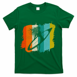 Retro Summer Surfing Gift For Girl T-Shirt - Green