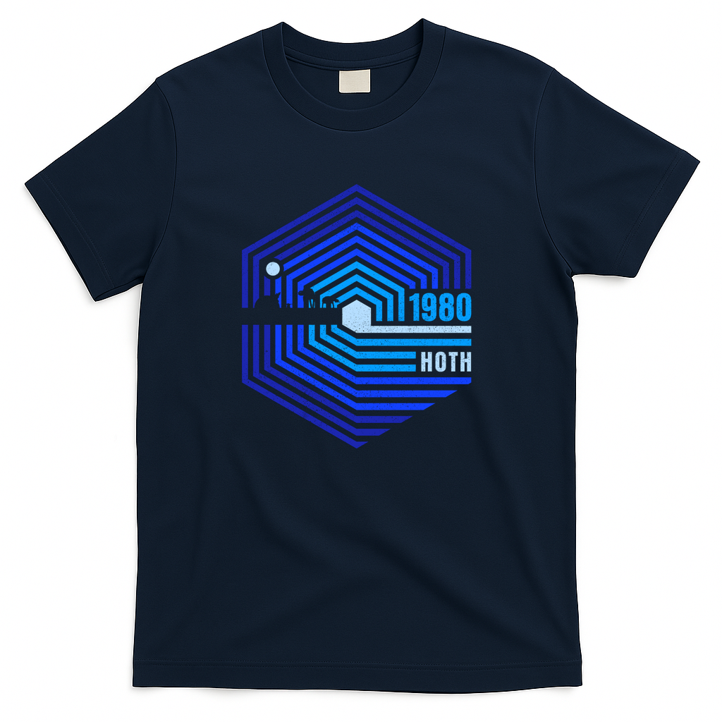 Retro Space Winter - Navy