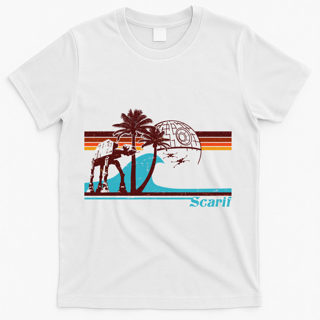 Retro Scarif Summer T-Shirt - White