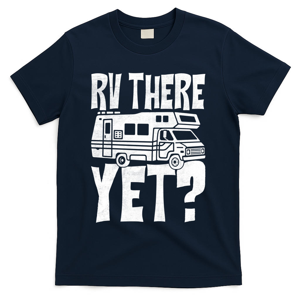 RV There Yet T-Shirt - Navy