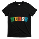 retro vintage Nurse, registred Nurse, LPN and nurse school T-Shirt - Black
