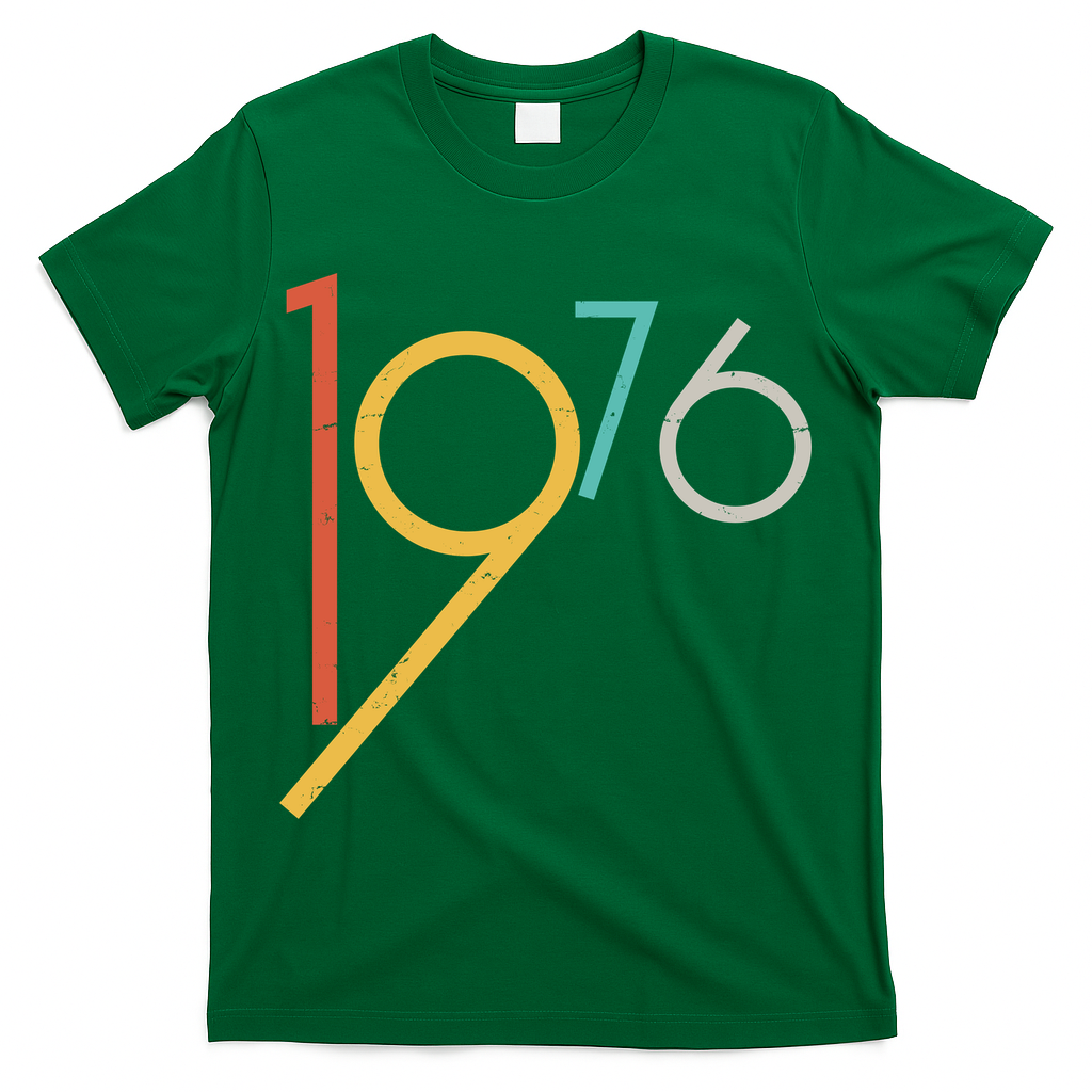 Retro Vintage Style 1976 50th Birthday T-Shirt