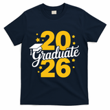 Senior 2026 Class Of Graduation T-Shirt - Navy
