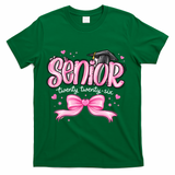 Senior 2026 Gril Graduate Graduation T-Shirt - Green
