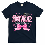 Senior 2026 Gril Graduate Graduation T-Shirt - Navy