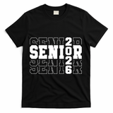 Senior 2026 High School Graduation T-Shirt - Black