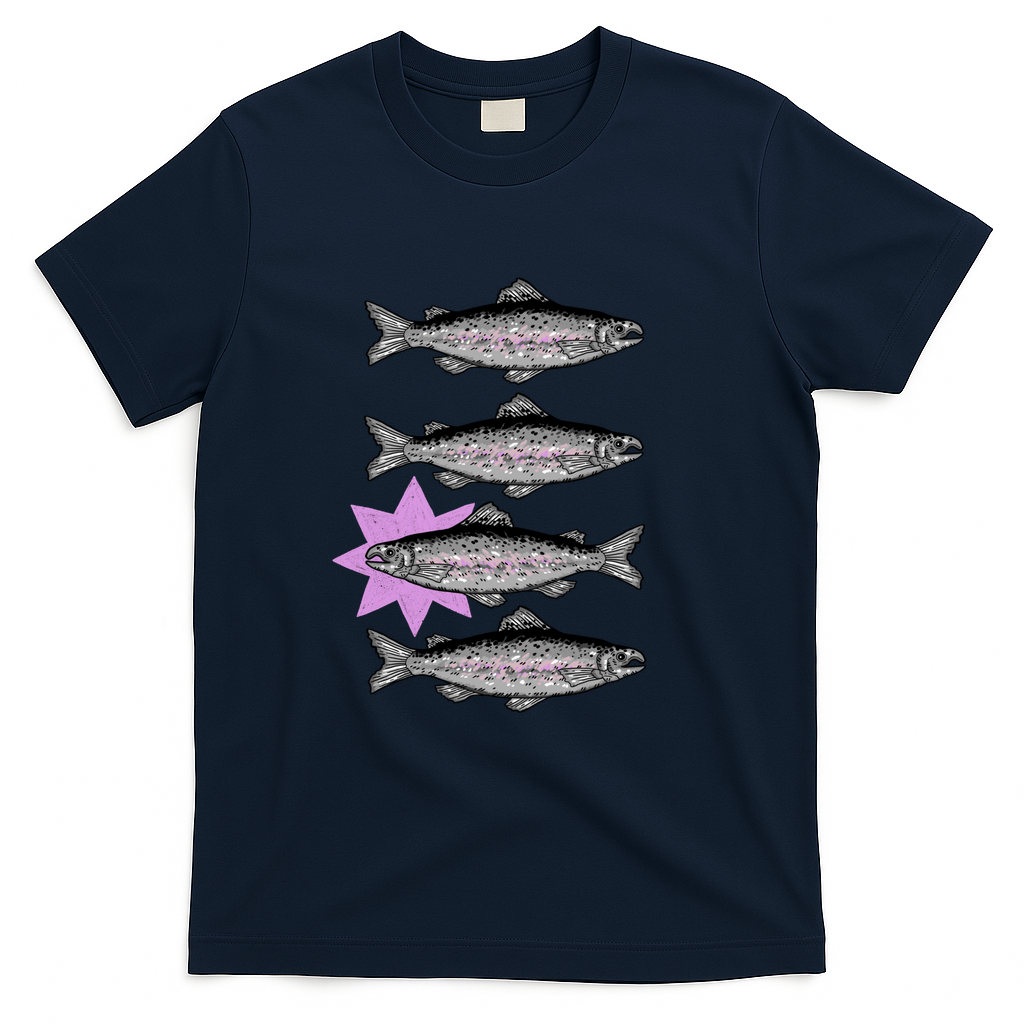 Salmon - Navy