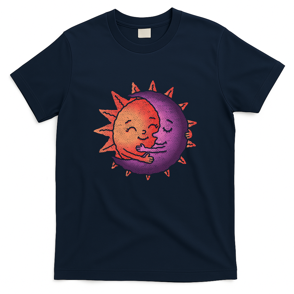 Sun and moon - Navy