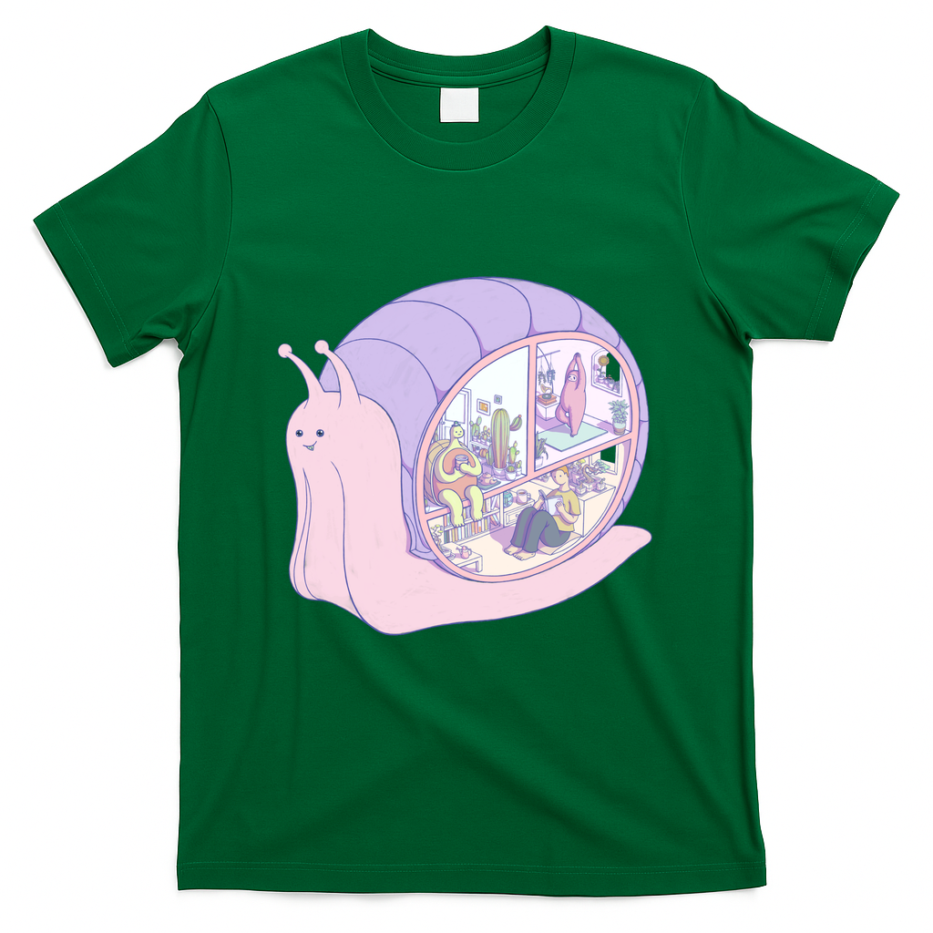 Snail anatomy - Green