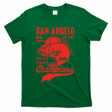 San Angelo Red Snappers West Texas League Champions T-Shirt - Green