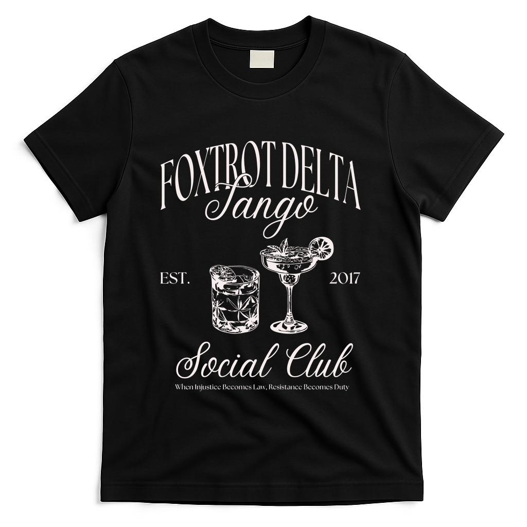 Subtle Anti Trump T-Shirt - Black