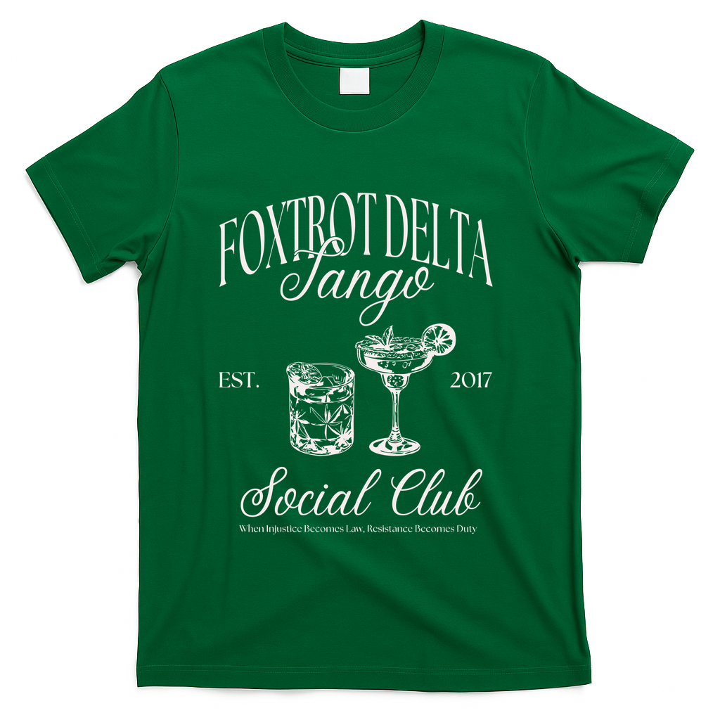 Subtle Anti Trump T-Shirt - Green
