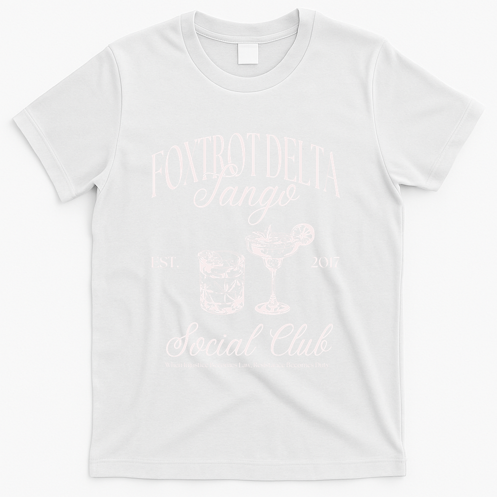 Subtle Anti Trump T-Shirt - White
