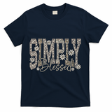 Simply Blessed Camo T-Shirt - Navy