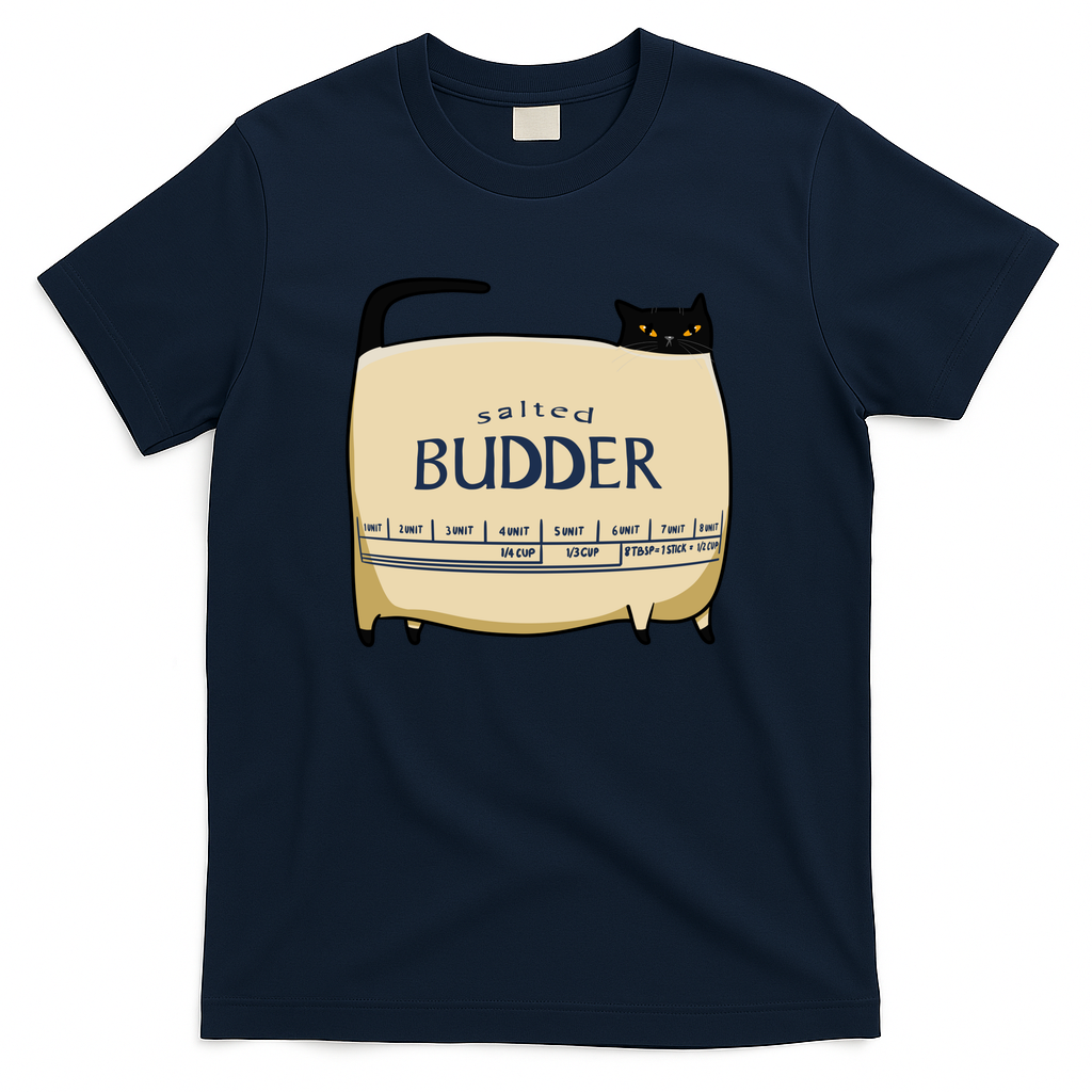 Salted Butter Chonky Cat - Navy
