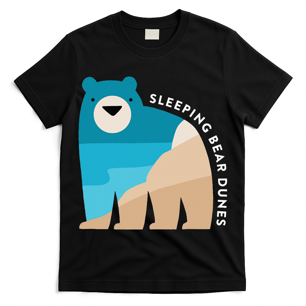 Sleeping Bear Dunes Michigan National Park Souvenir Gift T-Shirt