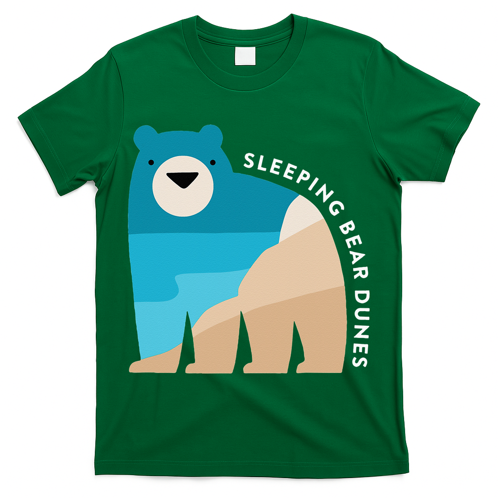 Sleeping Bear Dunes Michigan National Park Souvenir Gift T-Shirt