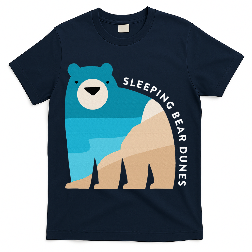 Sleeping Bear Dunes Michigan National Park Souvenir Gift T-Shirt