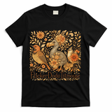 Subtle Birds Flicker Dodo Titmouse Trump Resist Boho Style T-Shirt - Black