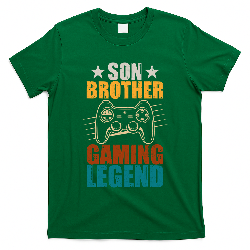 Son Brother Gaming Legend Gamer T-Shirt