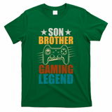 Son Brother Gaming Legend Gamer T-Shirt