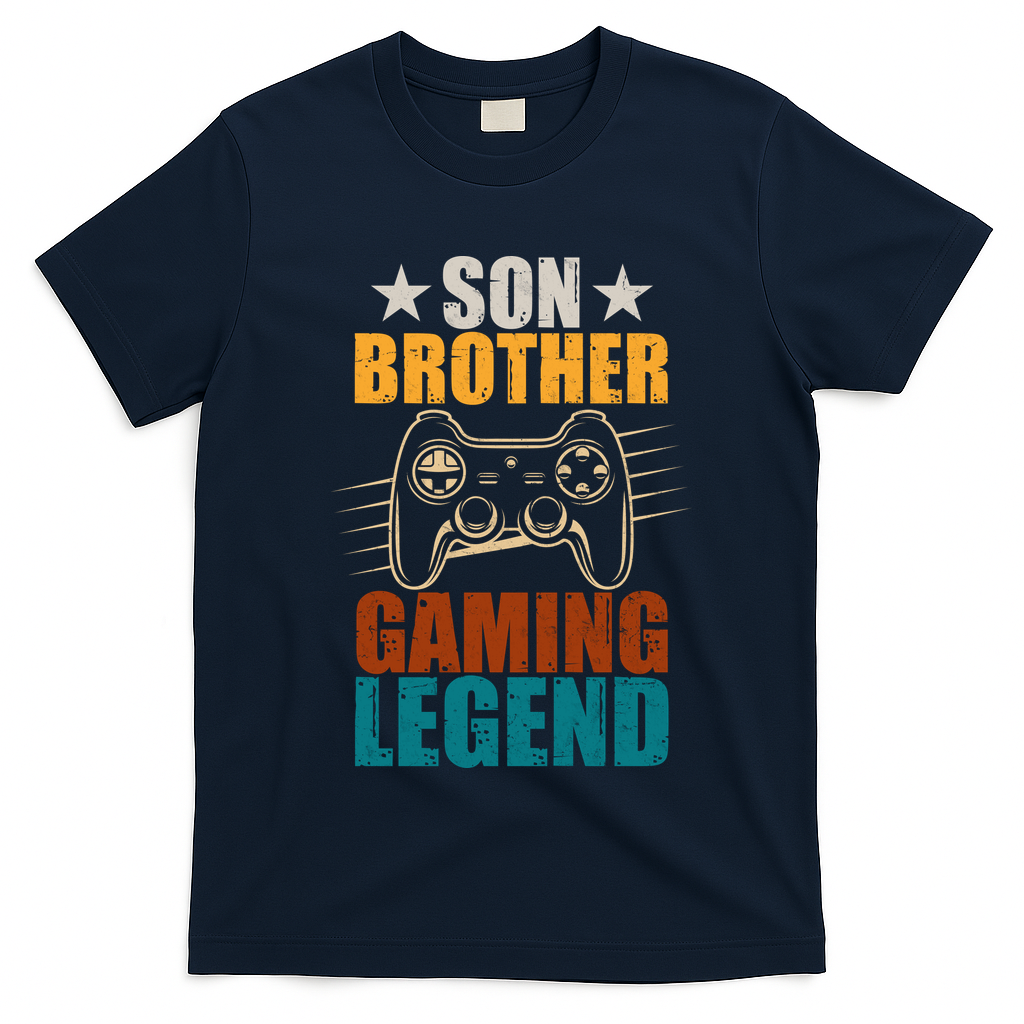 Son Brother Gaming Legend Gamer T-Shirt