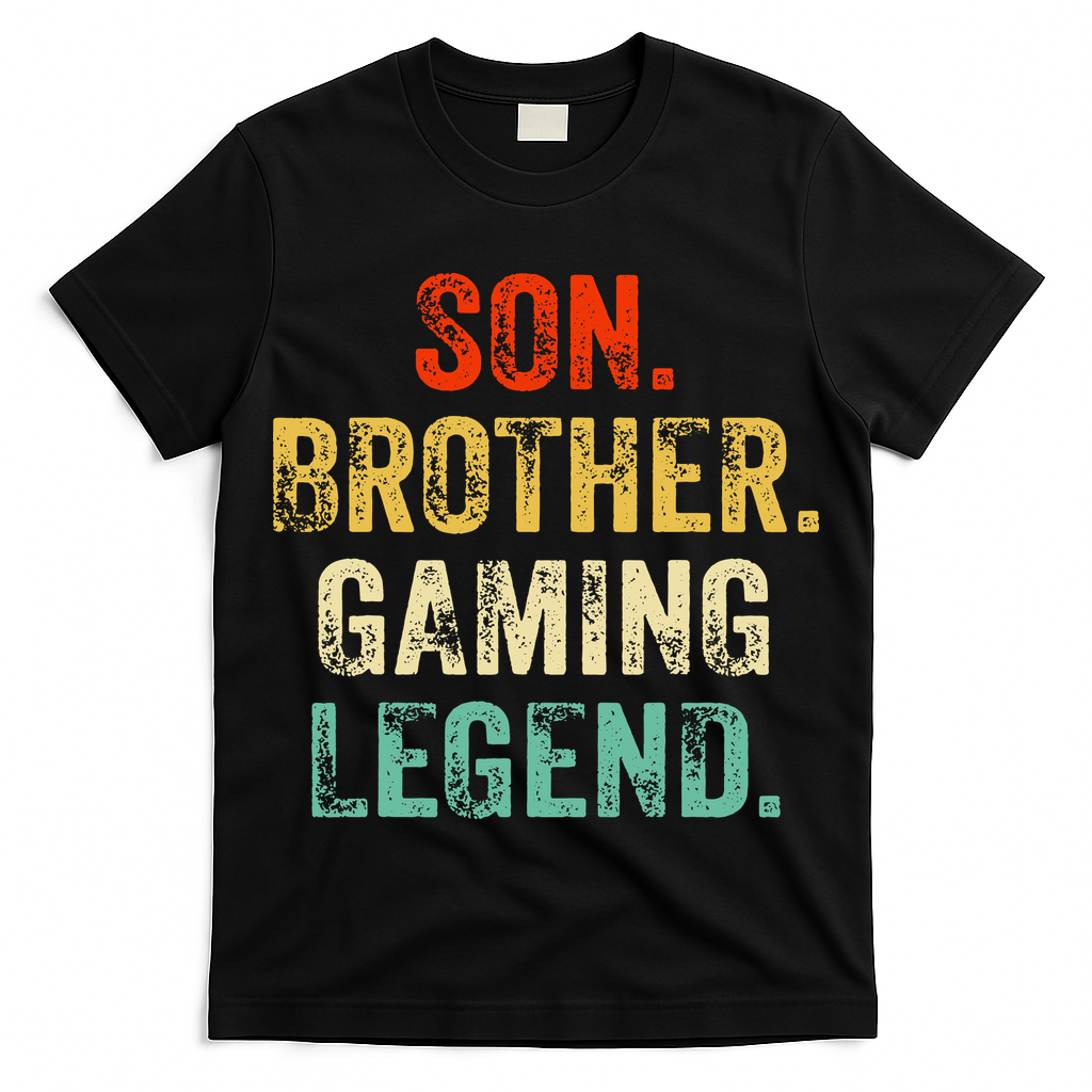 Son Brother Gaming Legend Gamer Gaming T-Shirt