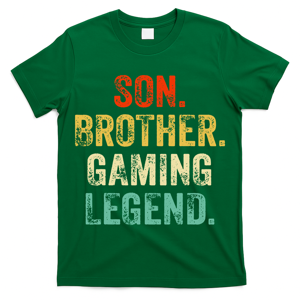 Son Brother Gaming Legend Gamer Gaming T-Shirt