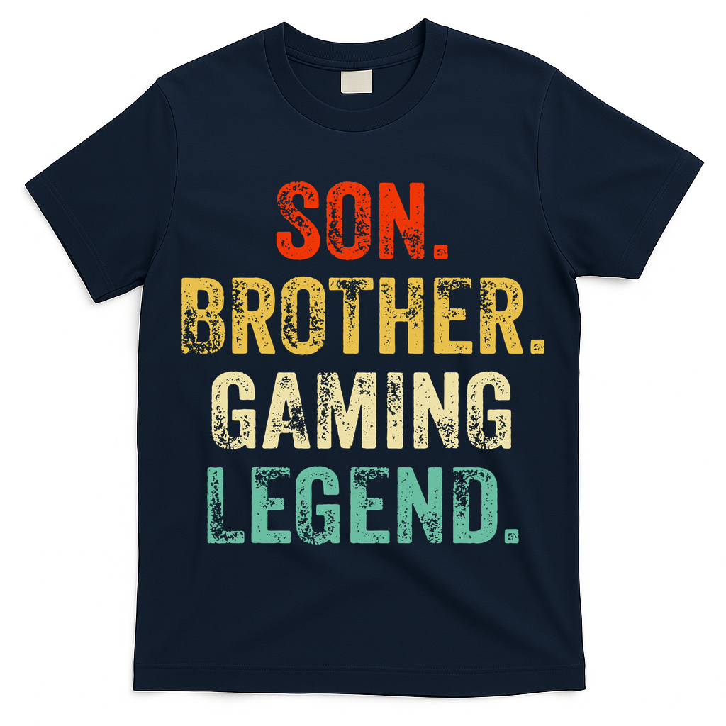 Son Brother Gaming Legend Gamer Gaming T-Shirt