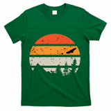 Summer Beach Hawaiian Vintage T-Shirt - Green