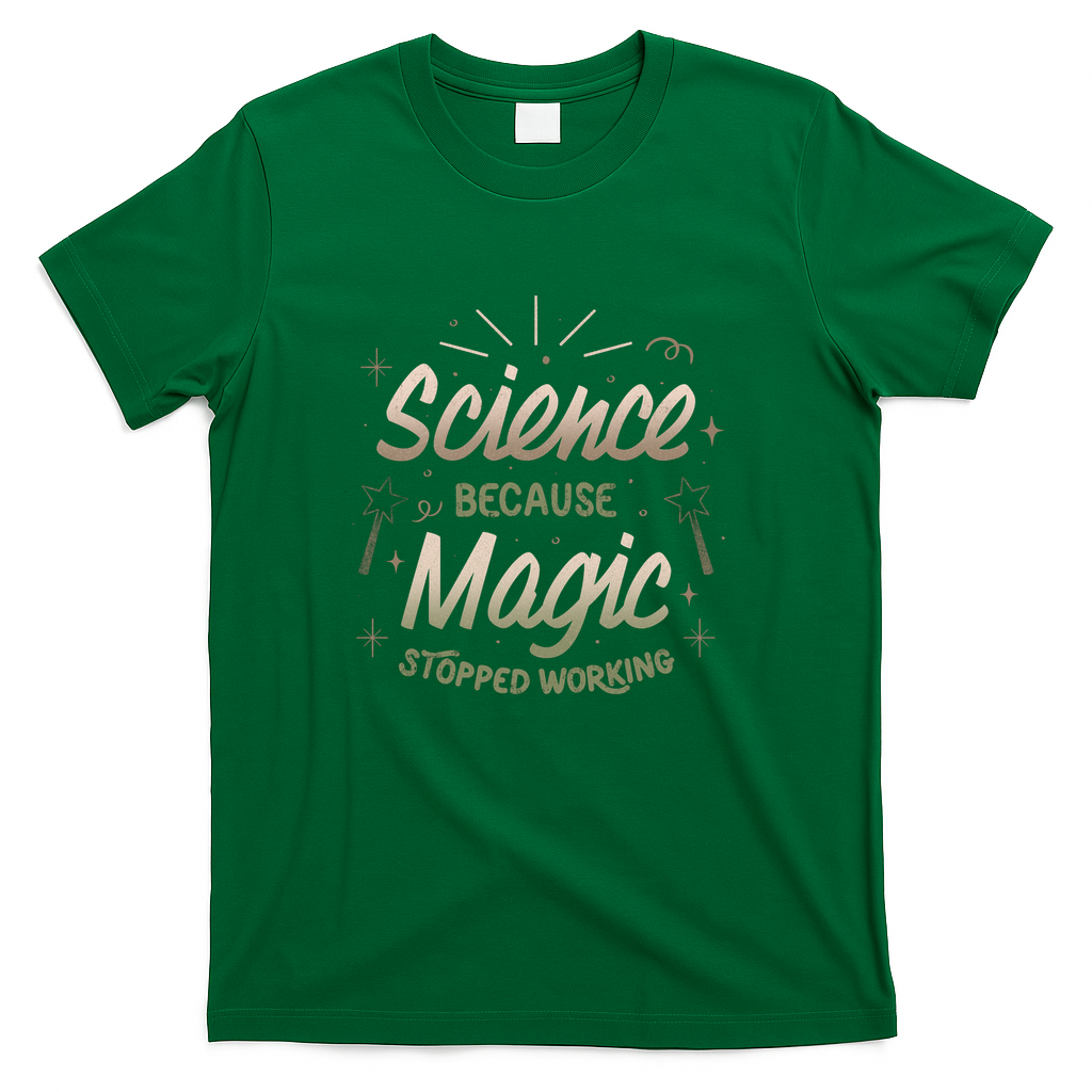 Science Because Magic Stopped Working by Tobe Fonseca - Green