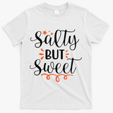 Salty But Sweet Summer Beach T-Shirt - White