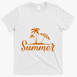 Summer Beach Tropical Vacation T-Shirt - White