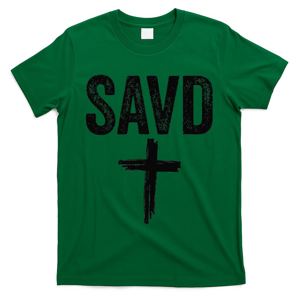 Saved Cross Bible Christian Believe Faith Jesus Savd T-Shirt