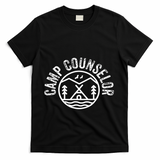 Summer Camp Counselor Staff Gift T-Shirt - Black