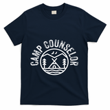 Summer Camp Counselor Staff Gift T-Shirt - Navy