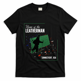 Supernatural Connecticut Cryptid Home Of The Leatherman T-Shirt - Black