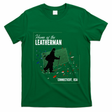 Supernatural Connecticut Cryptid Home Of The Leatherman T-Shirt - Irish Green