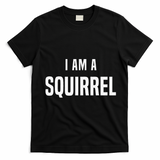 Squirrel Costume Easy Simple Halloween Costumes T-Shirt - Black