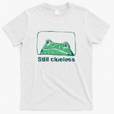 Still clueless frog - White