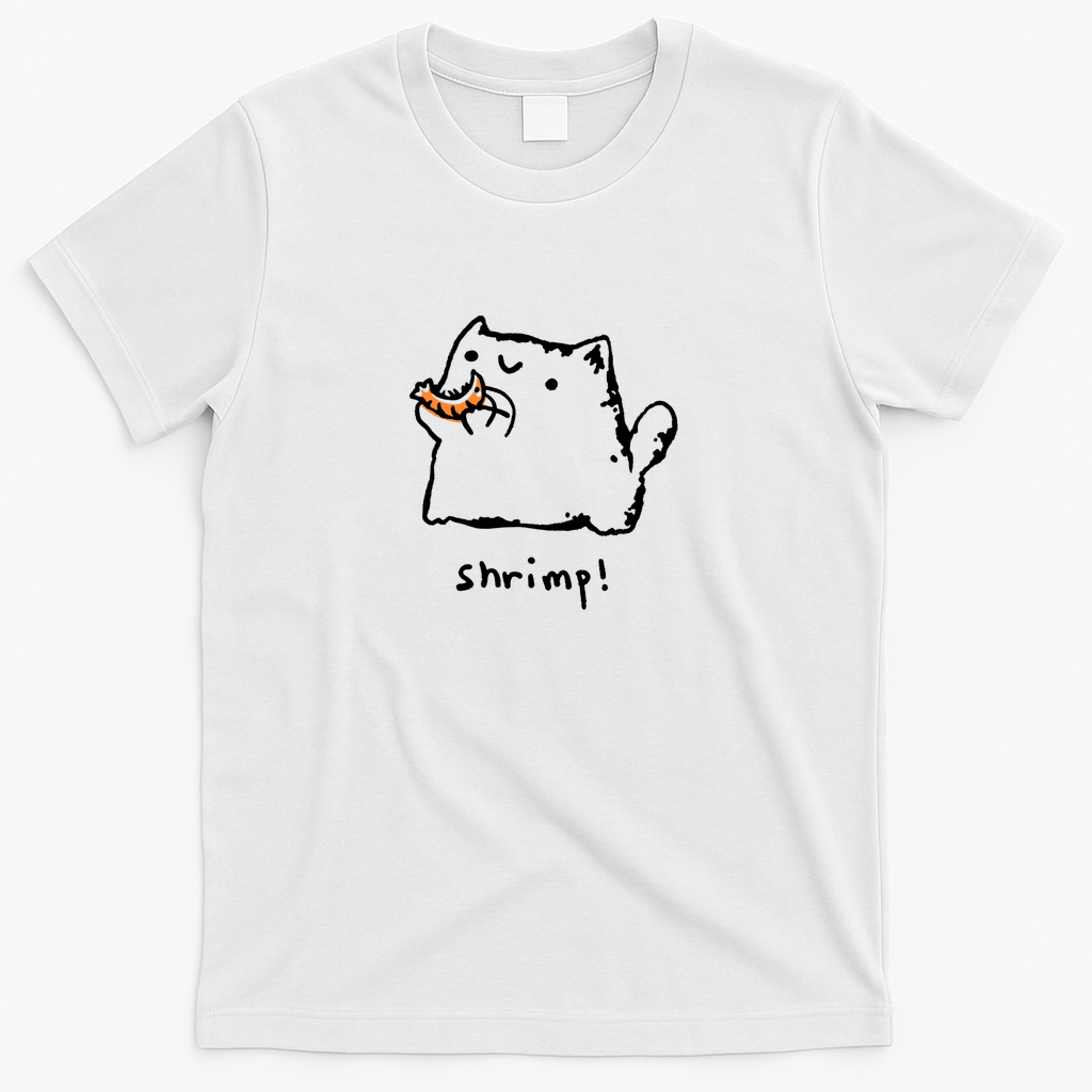 Shrimp cat - White