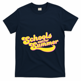 Retro School's Out For Summer T-Shirt - Navy