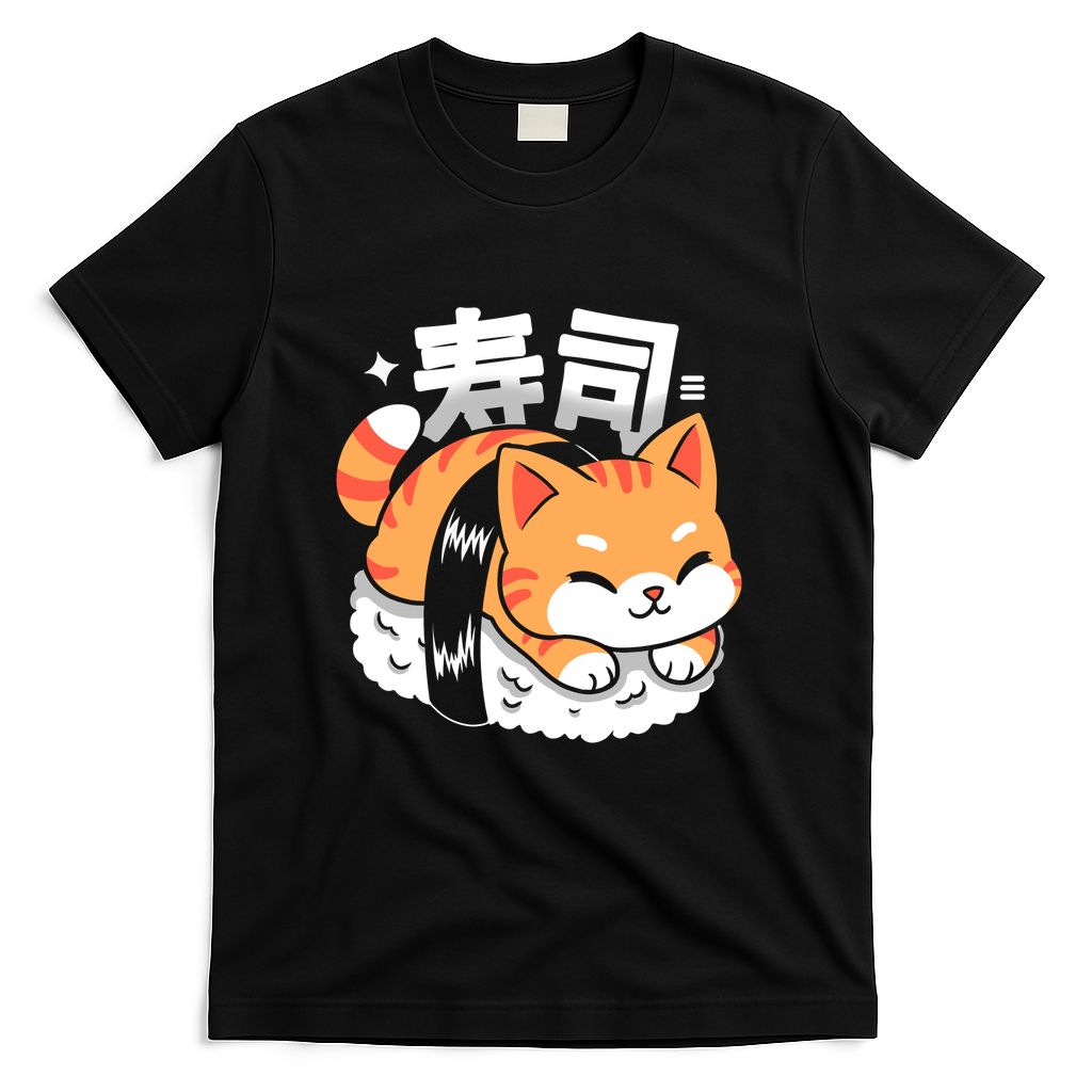 Sushi Cat Nap - Black