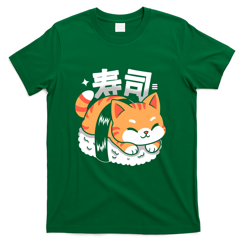 Sushi Cat Nap - Green