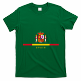 Spanish Coat Of Arms Proud Spain Fan T-Shirt - Irish Green