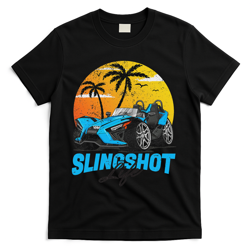 Slingshot Car Riders Lovers Summer Sling Shot T-Shirt - Black